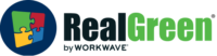 realGreen logo